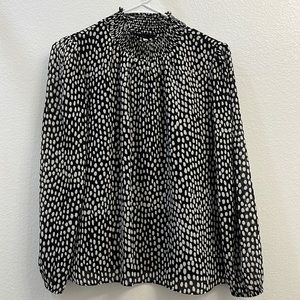 J. Crew factory long sleeve blouse
